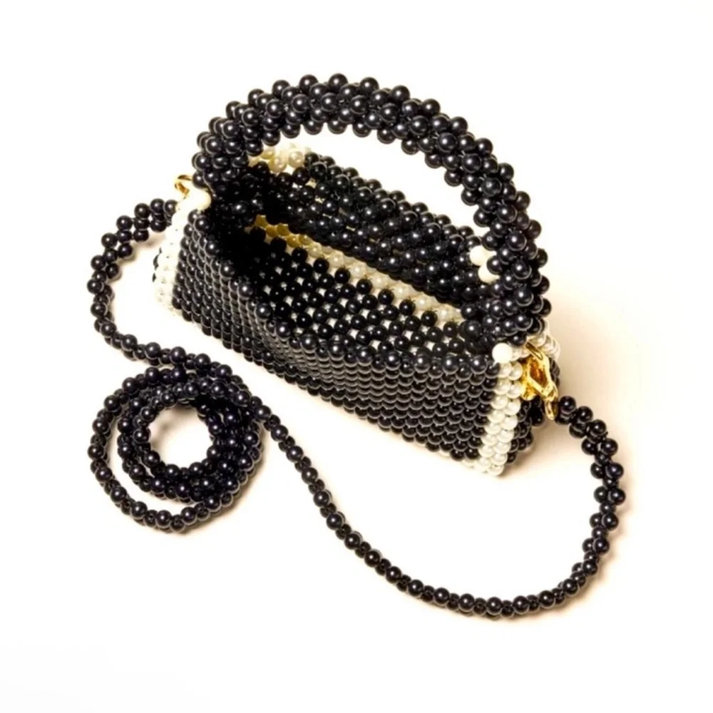 Kate Spade New York x Target Color-block Beaded Bag Black & White